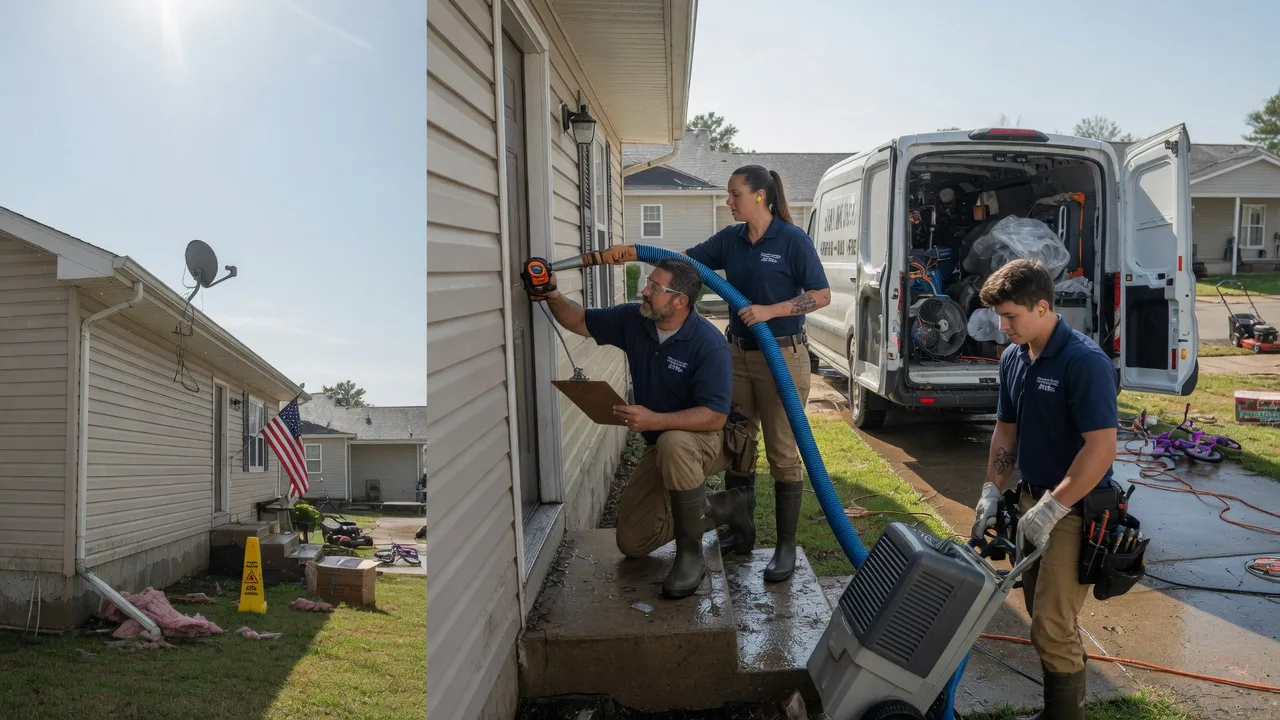 Ceiling Water Damage Restoration in Powhatan, AR near me